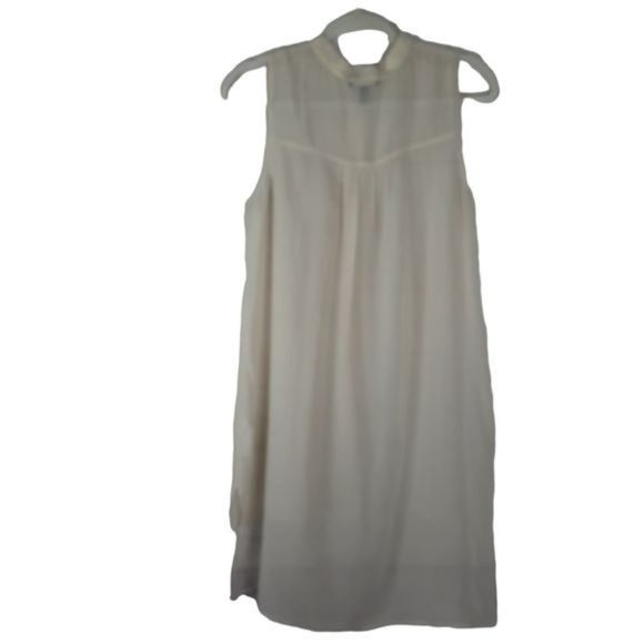 Eileen Fisher Silk Mandarin Collar Button Down Tunic - Picture 3 of 16